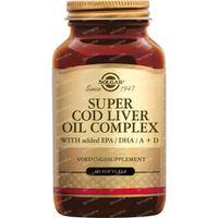 Solgar Super Cod Liver Oil Levertraan Complex Softgels - thumbnail
