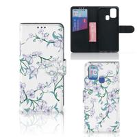 Samsung Galaxy M31 Uniek Hoesje Blossom White - thumbnail