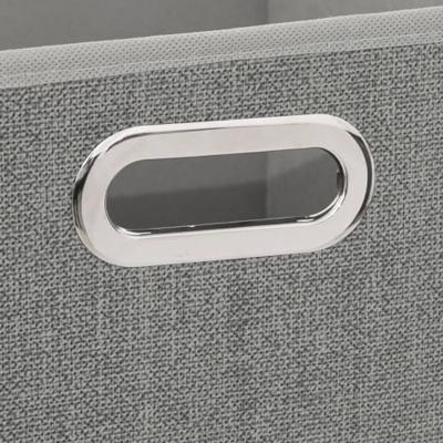 Multi-functionele Kist Five Stof Lichtgrijs (31 x 31 x 31 cm)