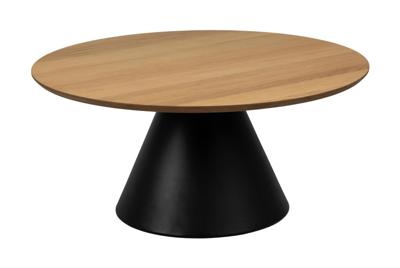 Bendt Ronde Salontafel 'Anemone' Eiken, 85cm