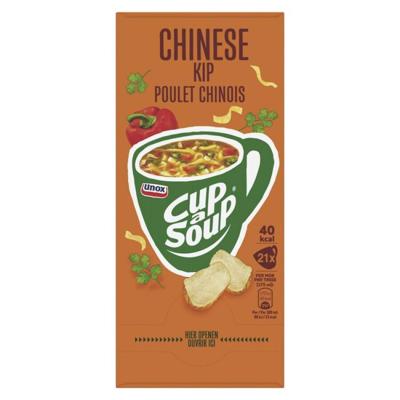 Cup-a-Soup (21x) Unox 17721301 kippen Chinese
