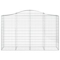 Schanskorven 40 st gewelfd 200x50x120/140 cm ijzer - thumbnail