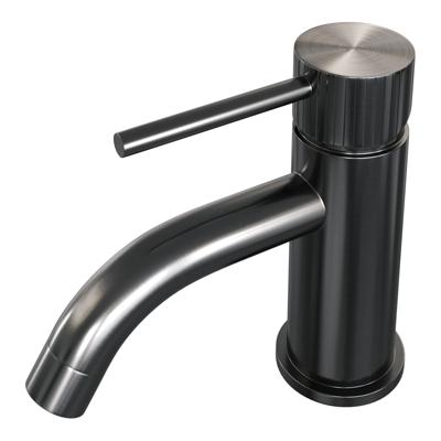 Brauer Stripe opbouw fonteinkraan gunmetal geborsteld PVD