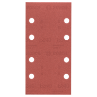 Bosch Accessories 2609256A82 Oscillerend schuurpapier Met klittenband, Geperforeerd Korrelgrootte (num) 80 (l x b) 185 mm x 93 mm 10 stuk(s) - thumbnail