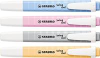 Markeerstift stabilo swing cool 275/4 pastel ass | 5 stuks - thumbnail