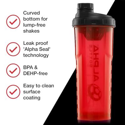 Alpha Bottle V2 1000ml Red