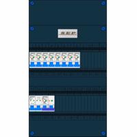 SEP groepenkast 8 aardlekautomaten B16 30mA + kookgroep aardlekautomaat B16 30Ma 400V - thumbnail