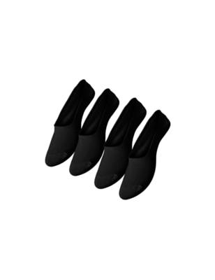 4-paar invisible footies sneaker sokken - Katoenen onzichtbare kousenvoetjes