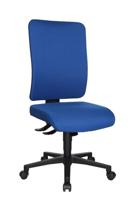 Topstar Bureaudraaistoel | met synchroontechniek | blauw 450-550 mm | zonder armleuningen draagvermogen 110 kg | 1 stuk - OX4000 T26 OX4000 T26 - thumbnail