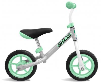 Skids Control met 2 wielen 10 inch junior grijs/turquoise
