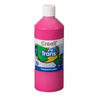 Creall transparante verf roze, 500ml - thumbnail