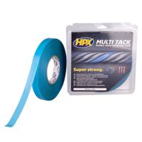 HPX dubbelzijdige tape - Multi-tack - 19 mm x 25 m - semi transparant - thumbnail