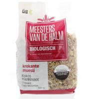 De Halm Krokante Muesli Kokos Hazelnoot Biologisch - thumbnail