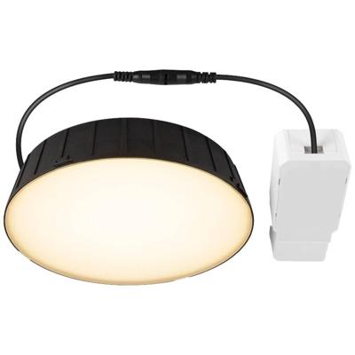 SLV 1007510 Downlight V 200 LED-inbouwlamp LED 21 W Zwart