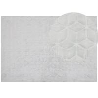 Beliani - THATTA - Vloerkleed - Mintgrijs - 160 x 230 cm - Nepbont - thumbnail