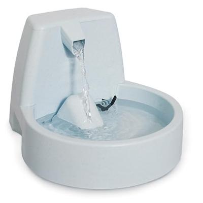 PetSafe Drinkwell Original drinkfontein voor kleine honden en katten, dubbel filtersysteem, BPA-vrije kunststof, 1,5 liter