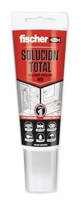 Verzegelaar/kleefstof Fischer MS Total Transparant 80 ml