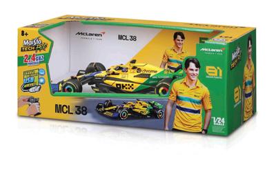 MaistoTech 582359P F1 McLaren MCL38 ´24 Monaco Version #81 Piastri 1:24 RC modelauto voor beginners Elektro Racewagen MaistoTech 582359P F1 McLaren MCL38 ´24 Monaco Version #81 Piastri 1:24 RC modelauto voor beginners Elektro Racewagen