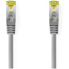 Nedis Cat 8.1 Netwerkkabel | S/FTP | RJ45 Male | RJ45 Male | 2.00 m | Rond | LSZH | Grijs | Label - CCGL85520GY20