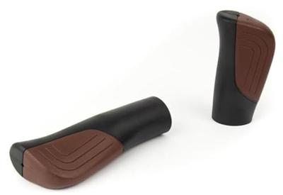 Widek 005244 handvatten city nova 90/120mm zwart/bruin per 3 sets