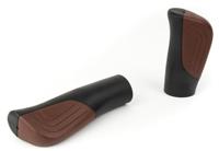 Widek 005244 handvatten city nova 90/120mm zwart/bruin per 3 sets - thumbnail