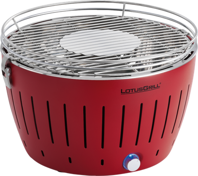 LotusGrill Klassiek Tafelbarbecue - Ø350mm - Rood LotusGrill Klassiek Tafelbarbecue - Ø350mm - Rood
