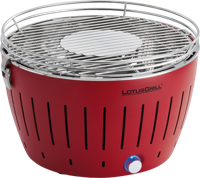 LotusGrill Klassiek Tafelbarbecue - Ø350mm - Rood - thumbnail