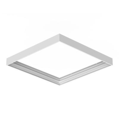 Opbouwframe voor LED Paneel - Geschikt voor 62x62 cm LED Panelen - Gereedschapsloos - Geen schroeven zichtbaar - 63 mm - Wit