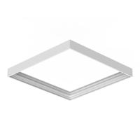 Opbouwframe voor LED Paneel - Geschikt voor 62x62 cm LED Panelen - Gereedschapsloos - Geen schroeven zichtbaar - 63 mm - Wit - thumbnail