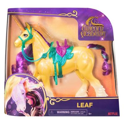 Unicorn Academy eenhoorn figuur Leaf - 28 cm
