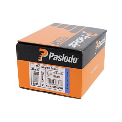 Paslode afwerknagels schuin - AF16x32 mm - verzinkt 3mμ- 2000 st + 2 gaspatronen
