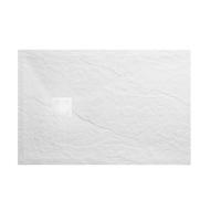 Douchebak Wiesbaden Stonea Antislip Composiet 80x90x3 cm Inkortbaar Mat Wit - thumbnail