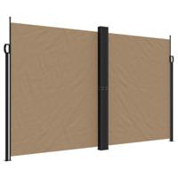 VidaXL Windscherm uittrekbaar 200x1200 cm taupe - thumbnail