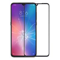 Front screen buitenste glazen lens voor Xiaomi mi 9 (zwart) - thumbnail
