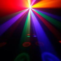 N-GEAR DB-43 â" LED Feestverlichting â" Derby & Stroboscoop â" Automatische Modus â" Compact Design: Professioneel Lichteffect - Bla - thumbnail