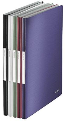 Leitz showalbum Style, A4, uit PP, 40 tassen, granaatrood