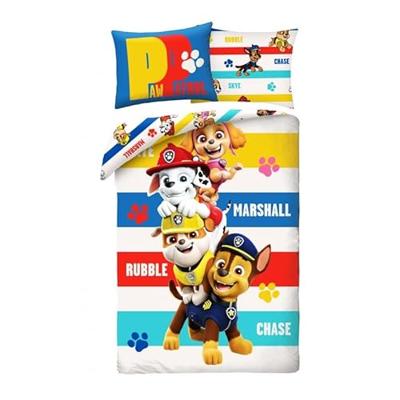 Paw Patrol dekbedovertrek dog tower 140 x 200 cm katoen Paw Patrol dekbedovertrek dog tower 140 x 200 cm katoen