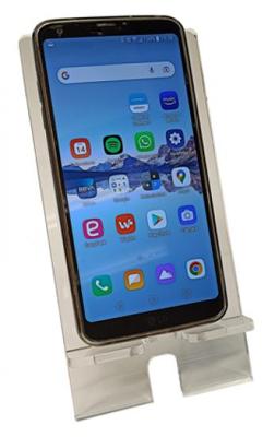 Steun voor mobiele telefoons Archivo 2000 Transparant Methacrylaat 8,2 x 9 x 16,5 cm Steun voor mobiele telefoons Archivo 2000 Transparant Methacrylaat 8,2 x 9 x 16,5 cm