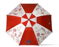 Strandparasol Rood Ø 200 cm SPF50+ Navy - thumbnail