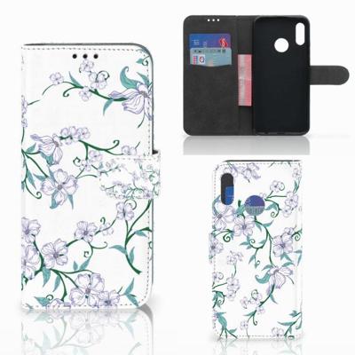 Honor 10 Lite Uniek Hoesje Blossom White Honor 10 Lite Uniek Hoesje Blossom White