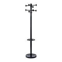 Maul Staande kapstok 9406090 MAULgrando Aantal haken: 16 (Ø x h) 36.5 cm x 175 cm Staal Zwart 1 stuk(s) - thumbnail