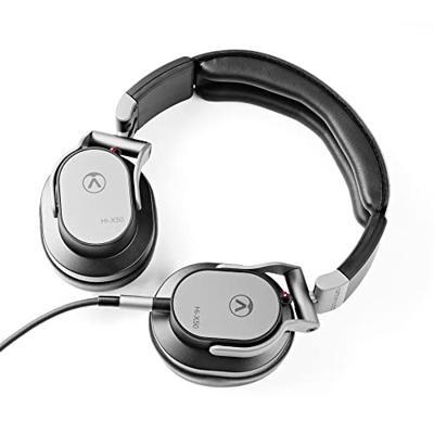 Austrian Audio Hi-X50 koptelefoon op het oor (hoog comfort dankzij traagschuimkussentjes, maximale flexibiliteit, 3,5 mm jack-aansluiting, adapter van 6,3 mm inbegrepen), zwart