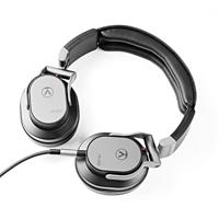 Austrian Audio Hi-X50 koptelefoon op het oor (hoog comfort dankzij traagschuimkussentjes, maximale flexibiliteit, 3,5 mm jack-aansluiting, adapter van 6,3 mm inbegrepen), zwart - thumbnail