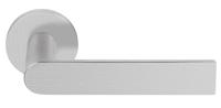 Formani Piet Boon ARC PBA100 deurkruk ongeveerd op rozet - mat RVS - thumbnail