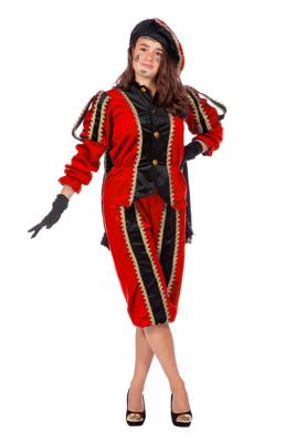 Piet fluweel rood Piet fluweel rood