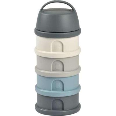 Melkdispenser met 4 vakken BEABA grijs