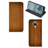 Nokia G10 | G20 Book | Wallet Case | Donker Hout - thumbnail
