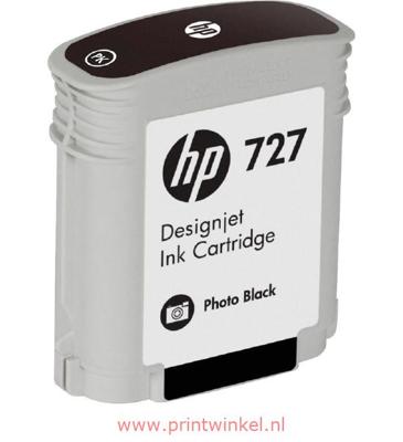 HP Inktcartridge 727 Origineel Zwart 300 ml F9J79A 1 stuk(s) HP Inktcartridge 727 Origineel Zwart 300 ml F9J79A 1 stuk(s)