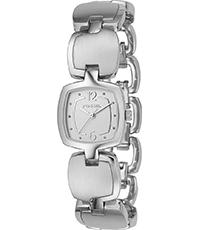 Horlogeband Marc by Marc Jacobs MBM1307 Leder Blauw 24mm