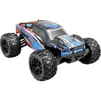 Reely RAW Blauw Brushed 1:14 RC auto Elektro Monstertruck 4WD RTR 2,4 GHz Incl. accu en lader - thumbnail